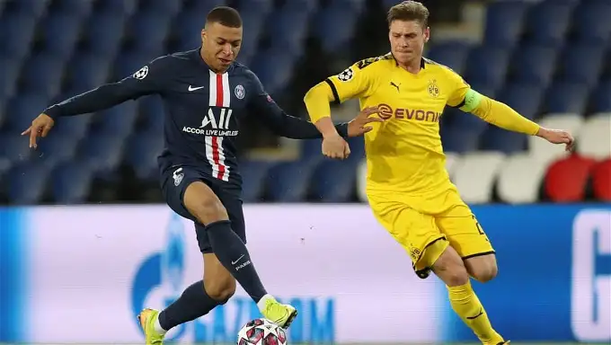 مباراة باريس سان جيرمان أمام بروسيا دورتموند في دوري أبطال أوروبا | كورة لايف – ekoora live